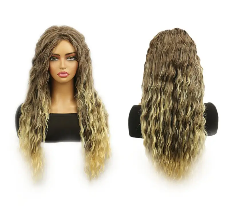 Long Curly Hair Wig for Women European American Hair Color — feature 8