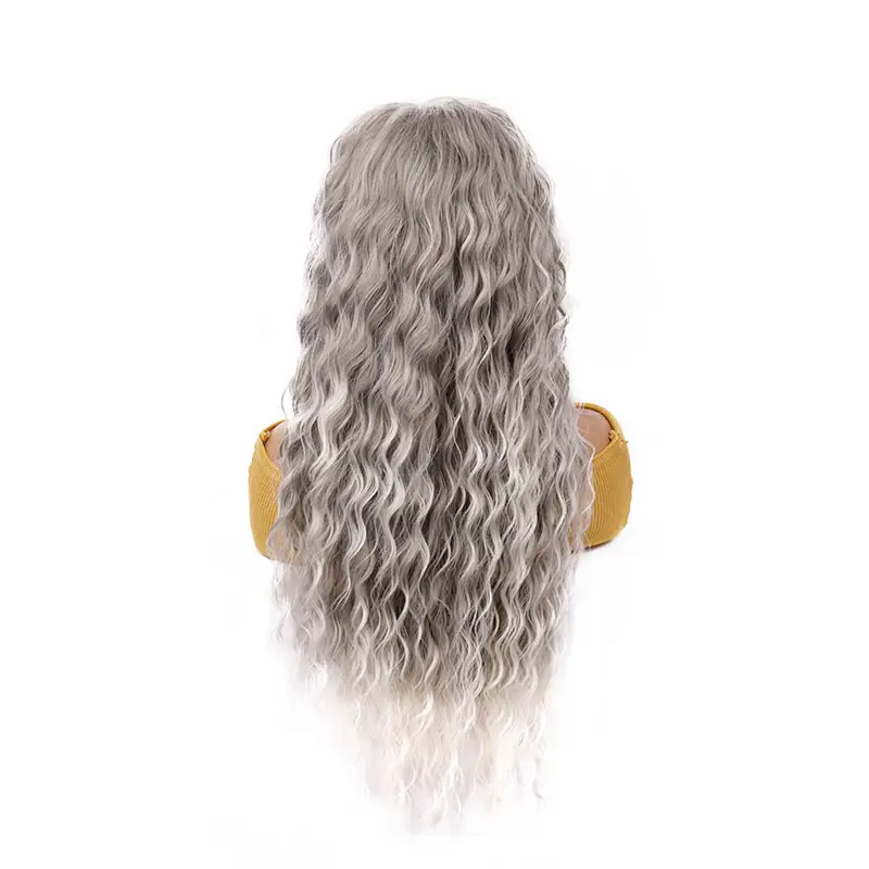 Long Curly Hair Wig for Women European American Hair Color - Image 3