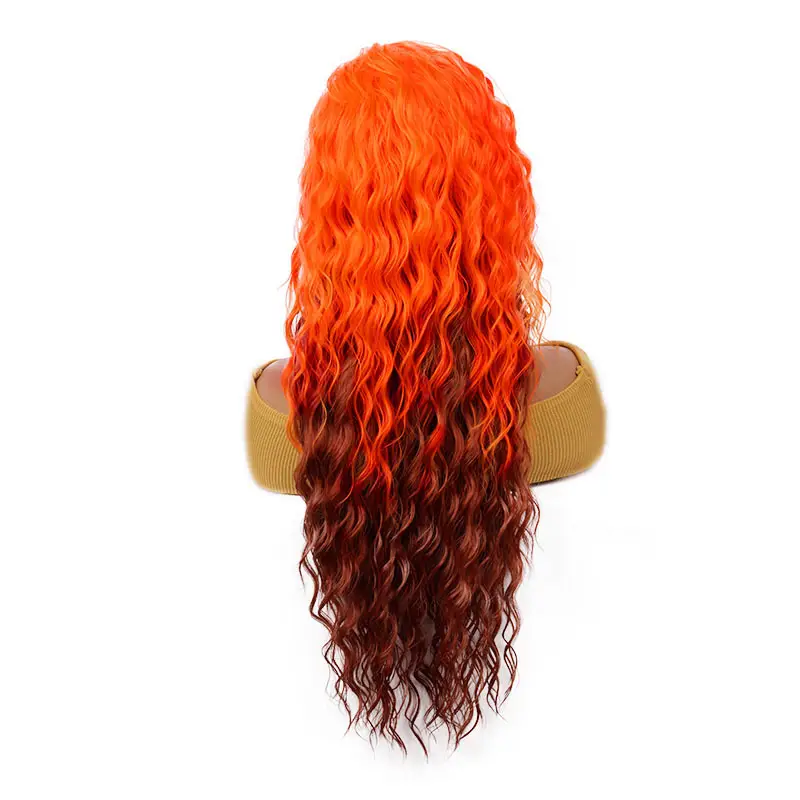 Long Curly Hair Wig for Women European American Hair Color - Image 4