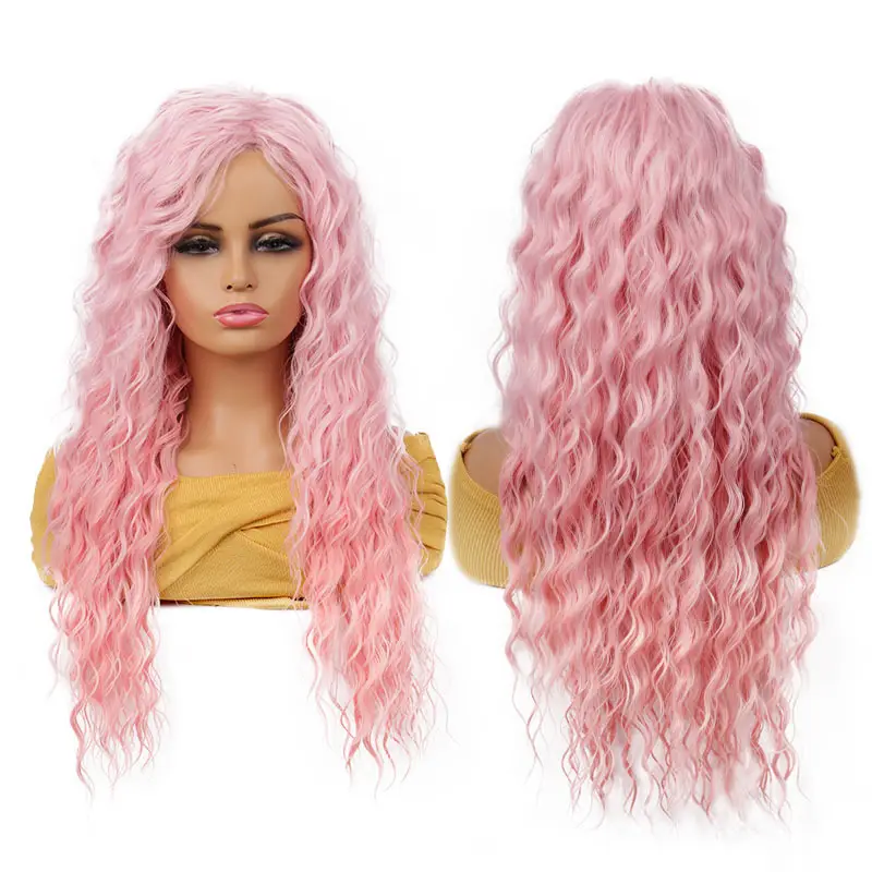 Long Curly Hair Wig for Women European American Hair Color - Image 5