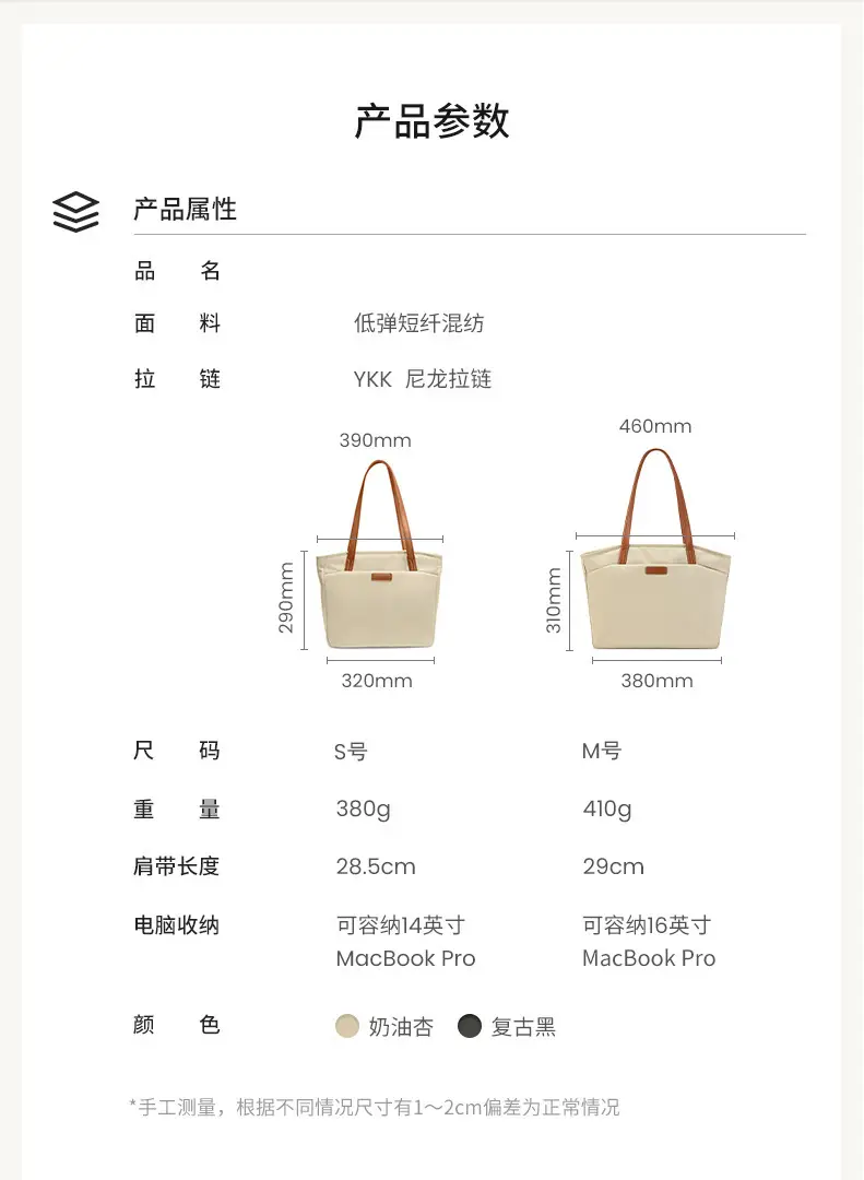 2025 New Tote Bag Shoulder Bag Large Capacity Laptop Bag Casual Tote Bag Fashion Big Bag — feature 15