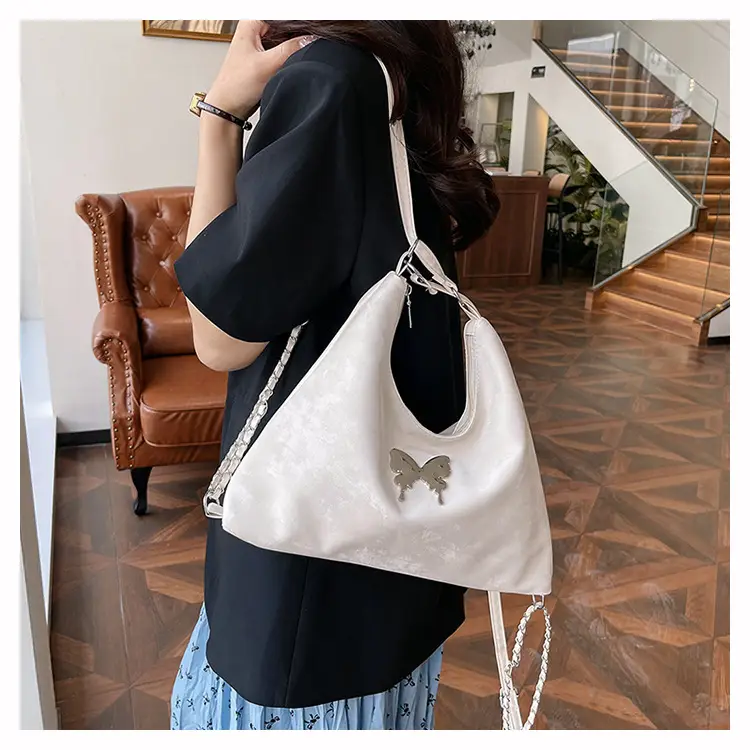 Pink Butterfly Shoulder Crossbody Bag for Women — feature 12