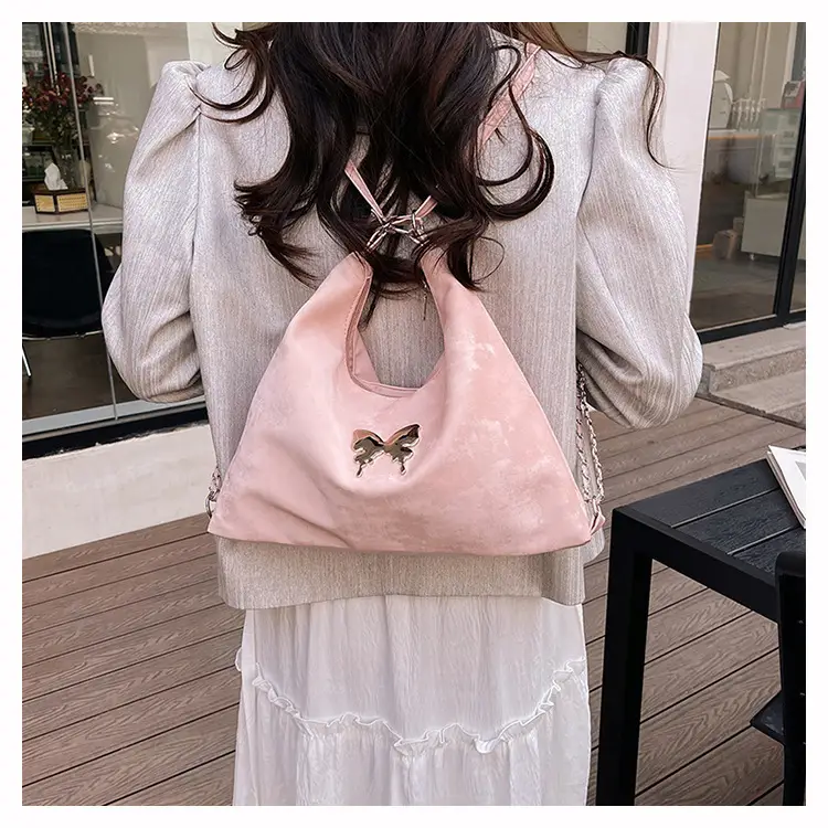 Pink Butterfly Shoulder Crossbody Bag for Women — feature 15