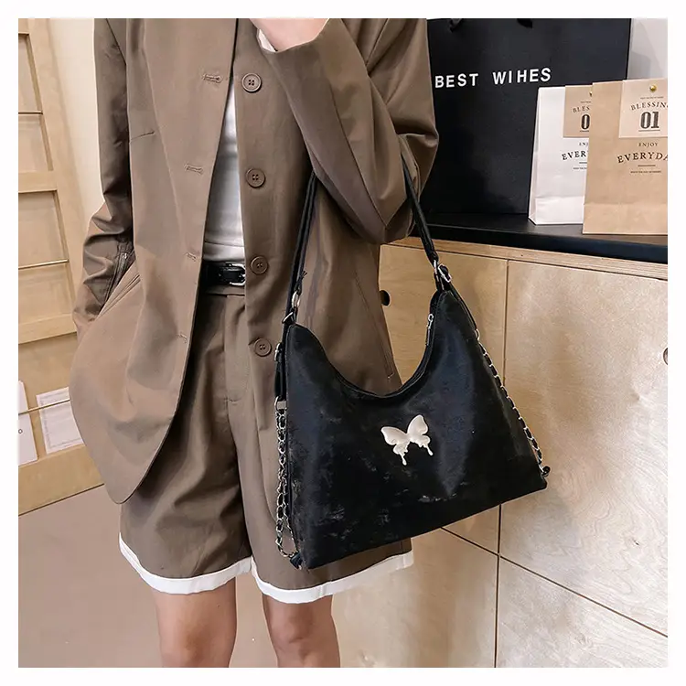 Pink Butterfly Shoulder Crossbody Bag for Women — feature 18