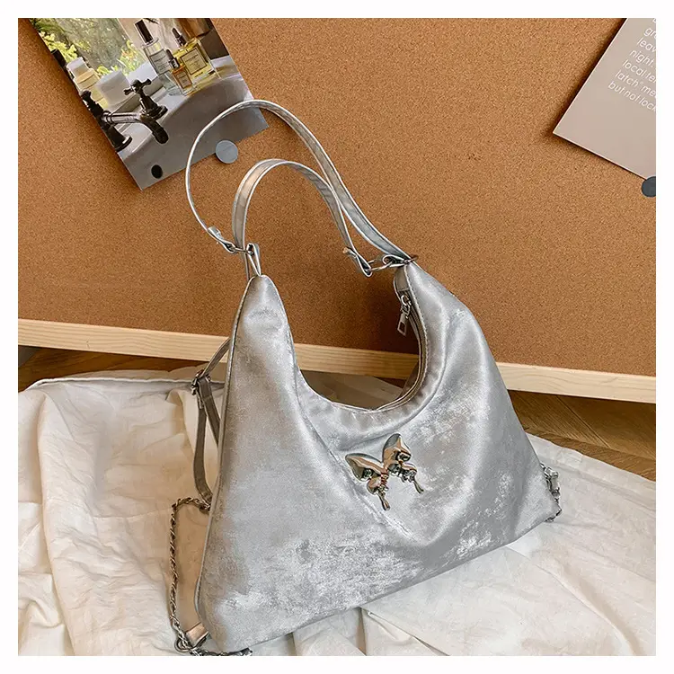 Pink Butterfly Shoulder Crossbody Bag for Women — feature 25