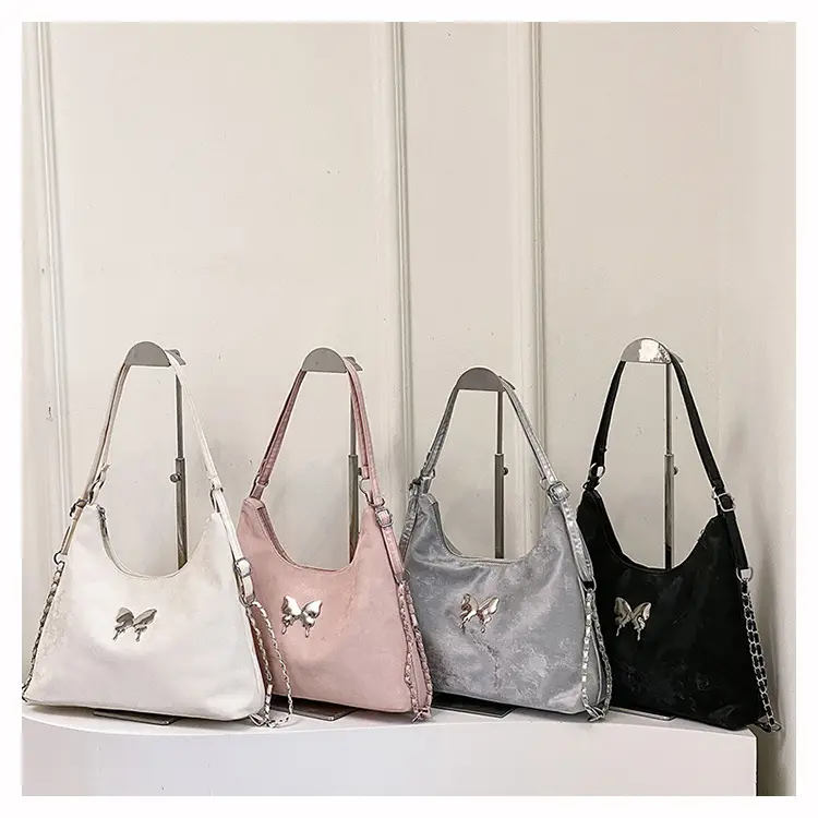 Pink Butterfly Shoulder Crossbody Bag for Women — feature 26