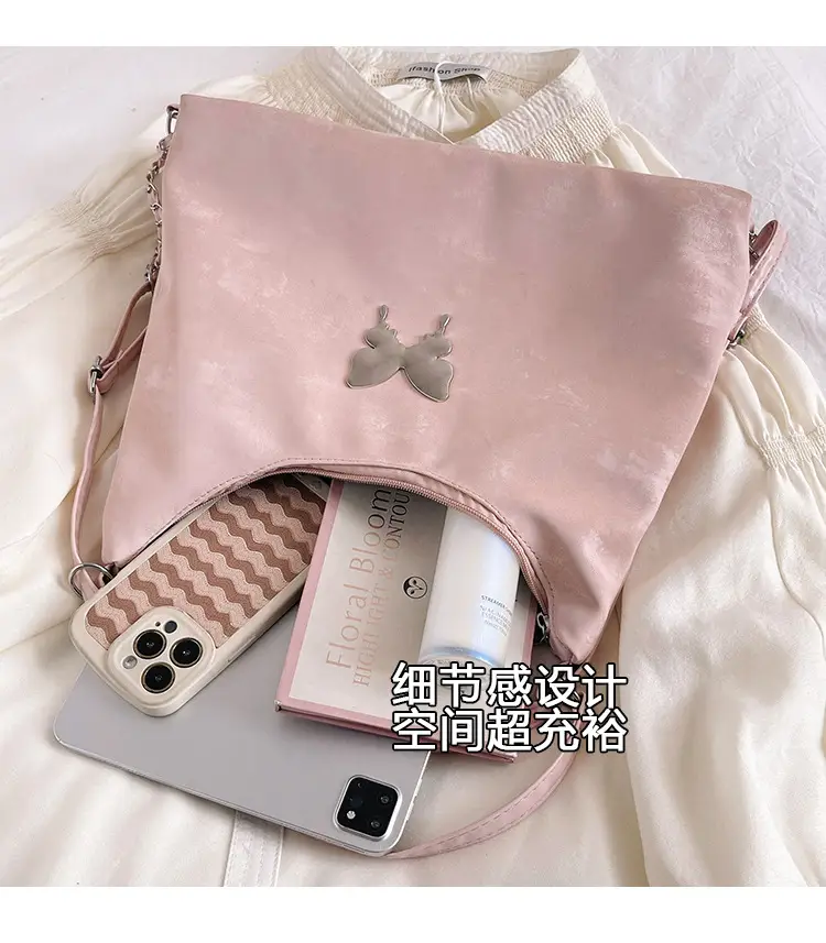 Pink Butterfly Shoulder Crossbody Bag for Women — feature 8