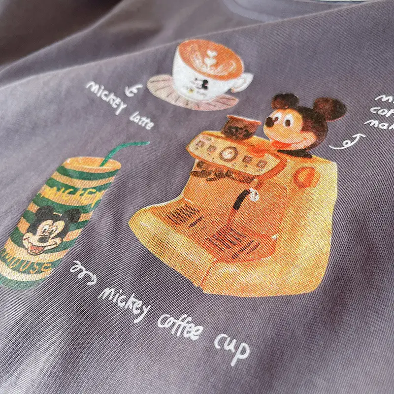 Boys Cartoon Print Short Sleeve Shorts Set - Image 3