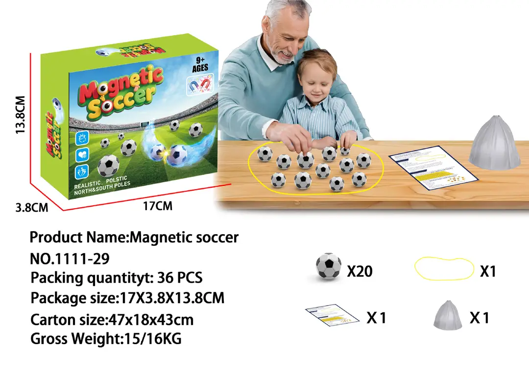 Cross-border magnetic force on the effect of war chess stepping on thunder chess magnet induction puzzle decompression double desktop table games children's toys