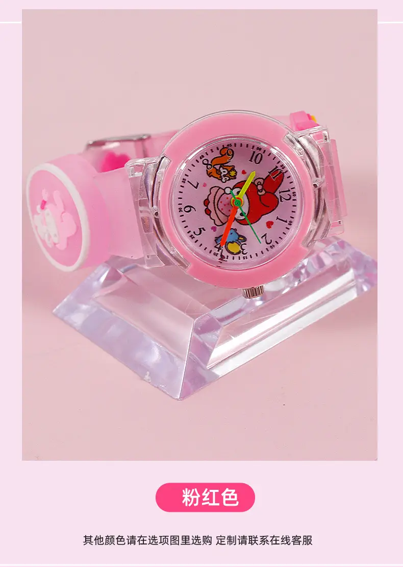 Cute Blue Cartoon Cat Kuromi Watch for Kids — feature 8
