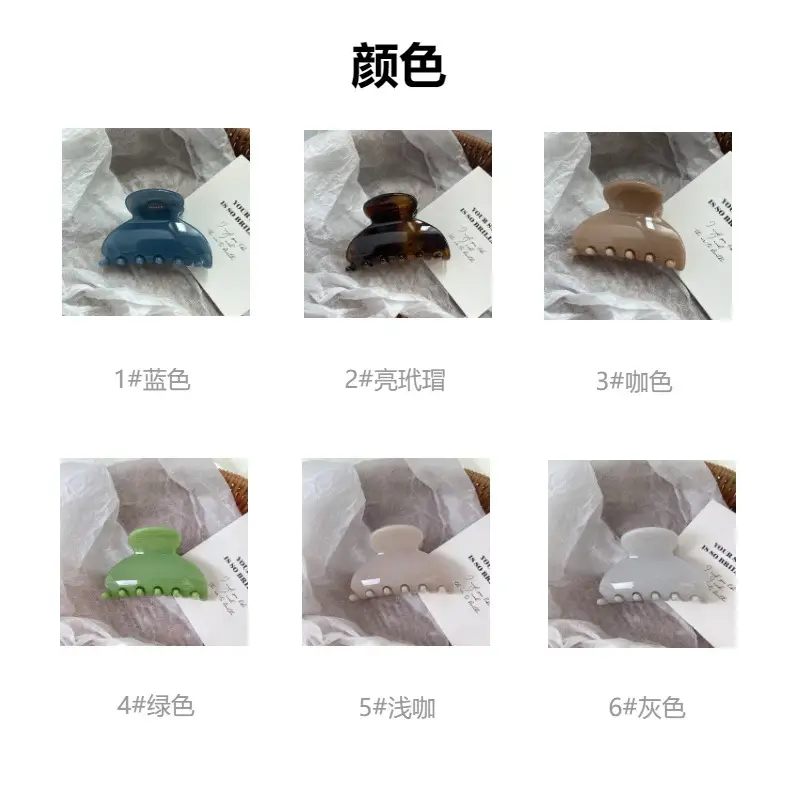 Korean Style Blue Hair Clip for Women — feature 6