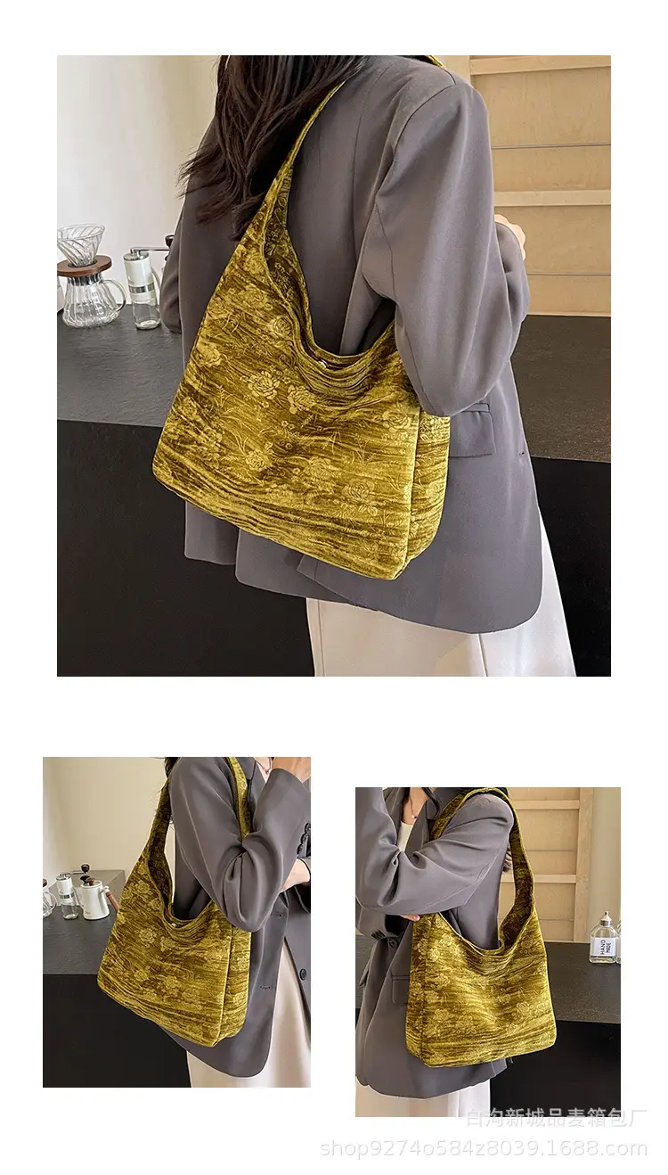 Large Capacity Fashionable Women's Bag 2026 New Trendy Casual Shoulder Underarm Bag Internet Celebrity Hot Style Tote Large Bag — feature 10