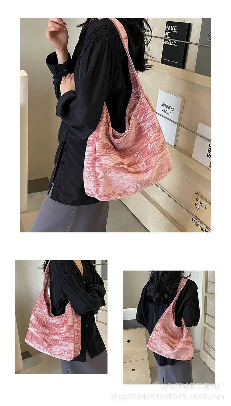 Large Capacity Fashionable Women's Bag 2026 New Trendy Casual Shoulder Underarm Bag Internet Celebrity Hot Style Tote Large Bag — feature 11