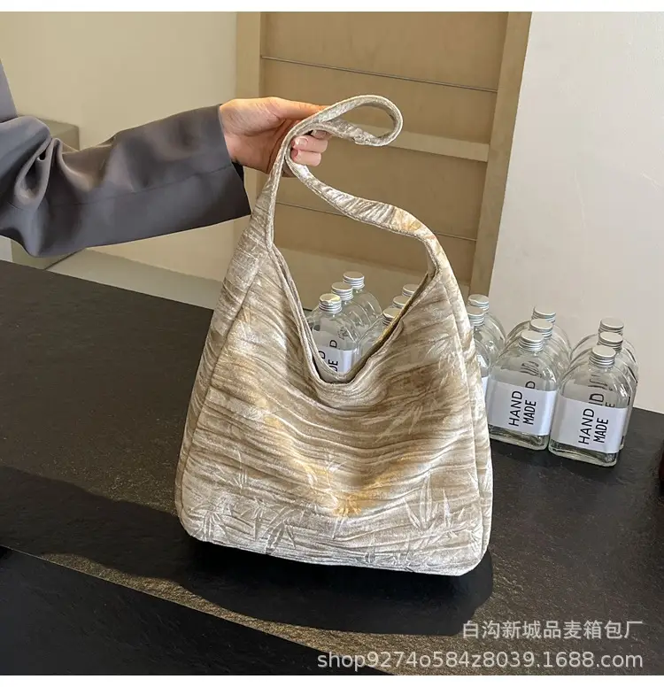 Large Capacity Fashionable Women's Bag 2026 New Trendy Casual Shoulder Underarm Bag Internet Celebrity Hot Style Tote Large Bag — feature 16