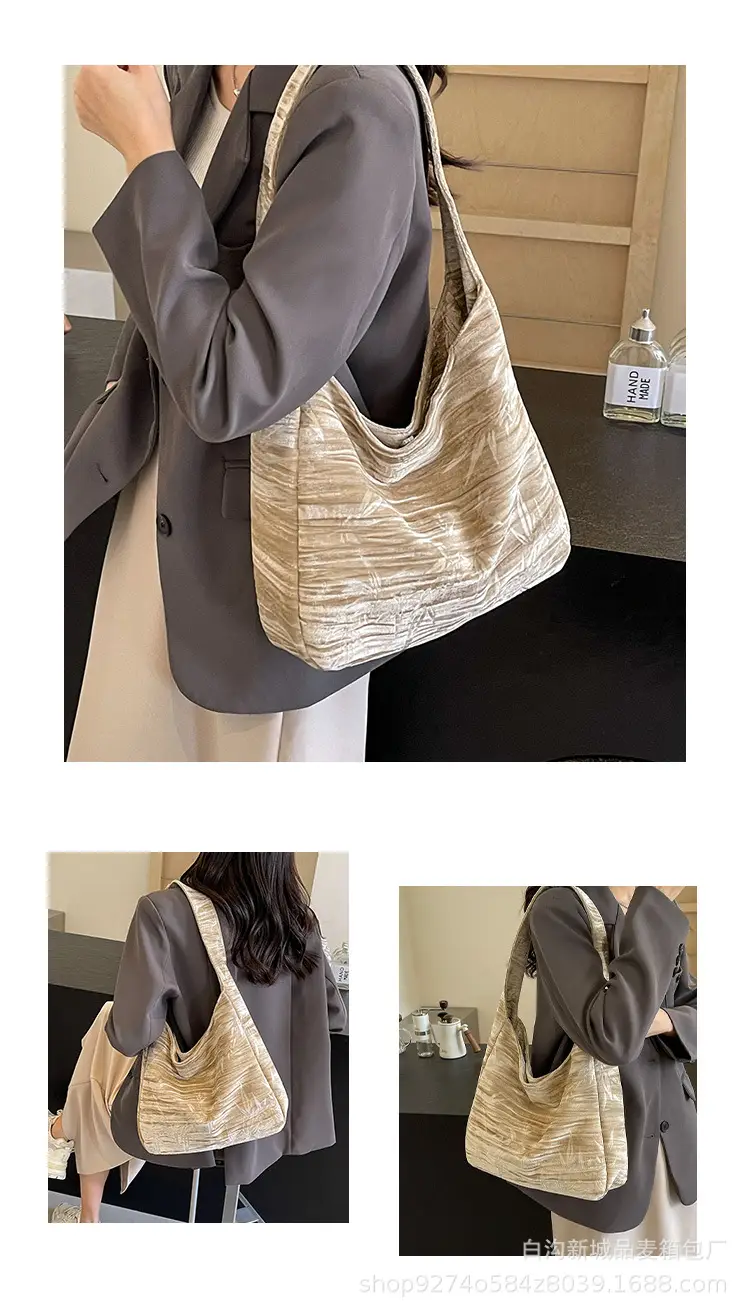 Large Capacity Fashionable Women's Bag 2026 New Trendy Casual Shoulder Underarm Bag Internet Celebrity Hot Style Tote Large Bag — feature 8