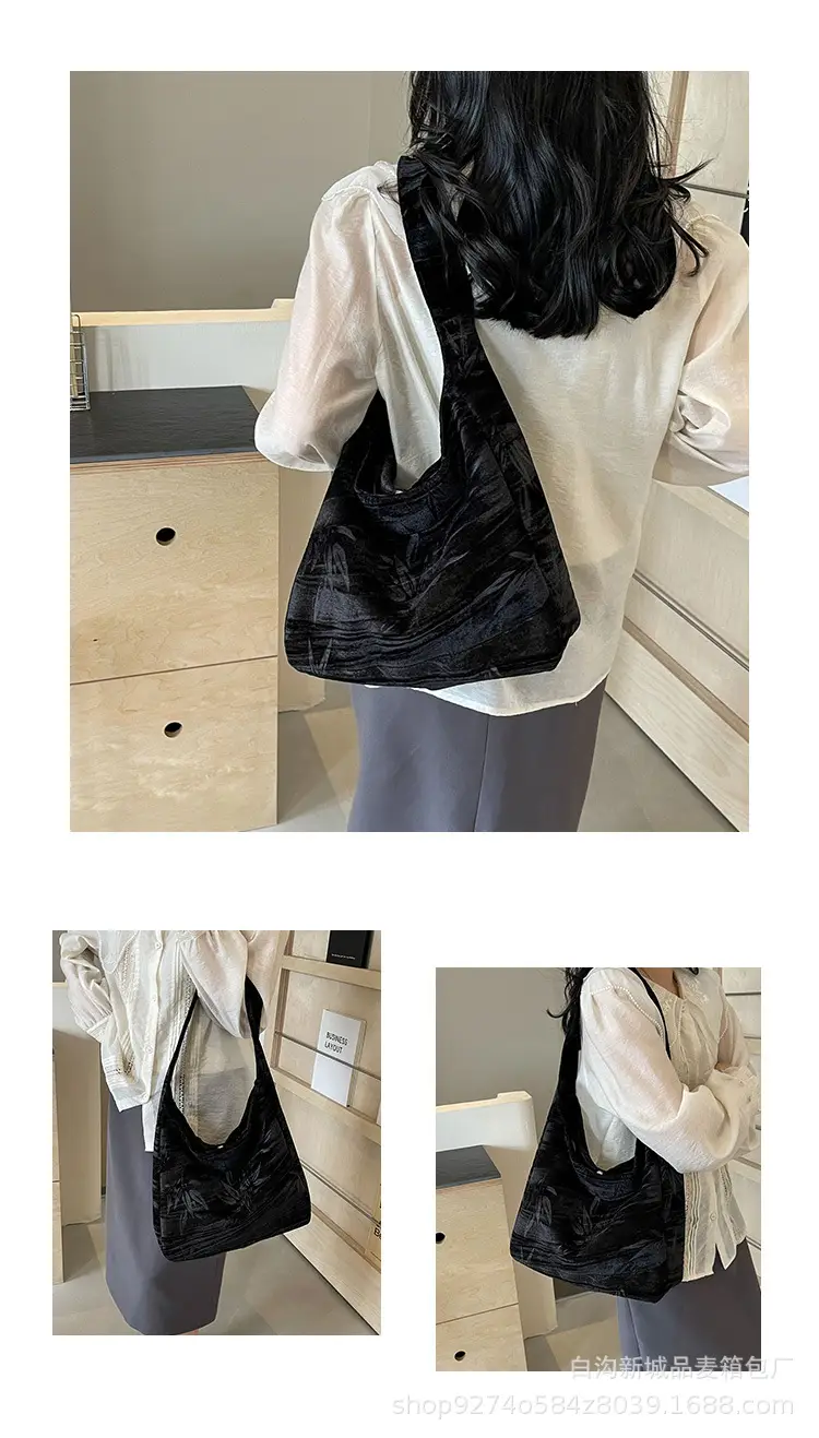 Large Capacity Fashionable Women's Bag 2026 New Trendy Casual Shoulder Underarm Bag Internet Celebrity Hot Style Tote Large Bag — feature 9