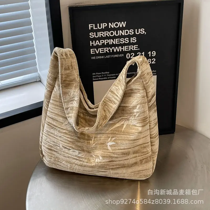 Large Capacity Fashionable Women's Bag 2026 New Trendy Casual Shoulder Underarm Bag Internet Celebrity Hot Style Tote Large Bag - Image 4