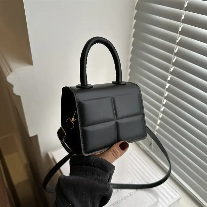 Black Mini Crossbody Bag Women 2024 Spring Summer - Image 8