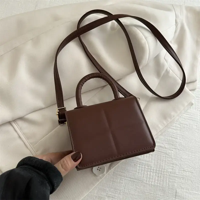 Black Mini Crossbody Bag Women 2024 Spring Summer - Image 6