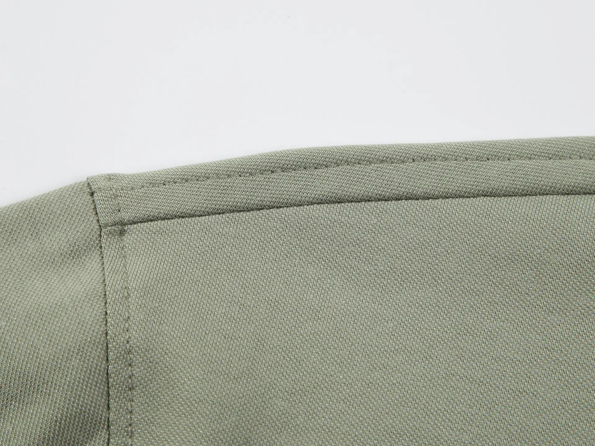 Men's Light Blue Polo Shirt with Black Trim — feature 4