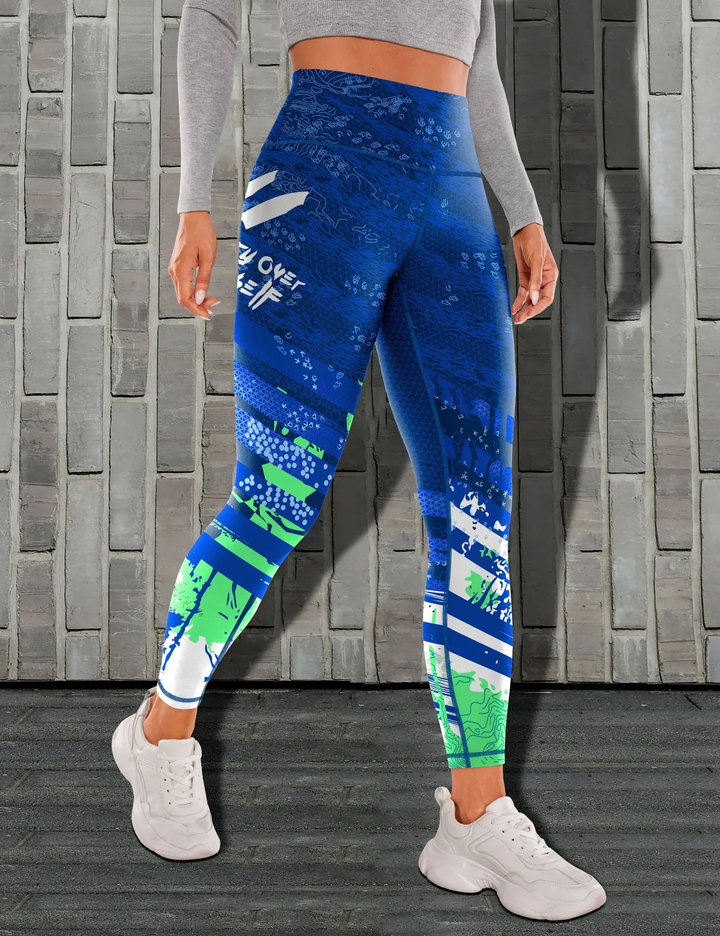 Women Printed Yoga Pants High Waist Printed Sports Leggings — feature 24