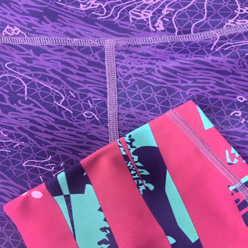 Women Printed Yoga Pants High Waist Printed Sports Leggings — feature 35