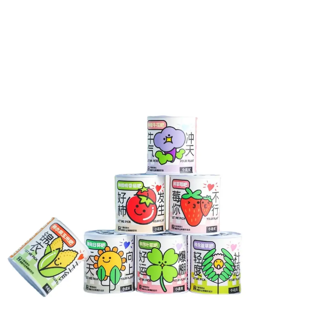 High-Quality Gift Blind Box Potted Plants Kindergarten Gifts Indoor Planting Flower Seeds Student Desktop Green Plants Potted Plants - Image 31