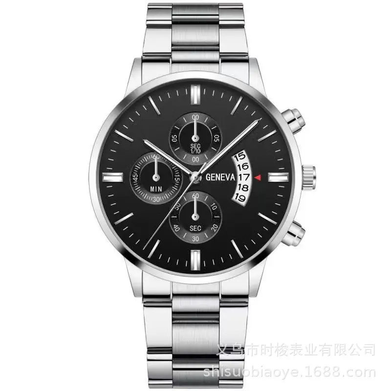 3 Point Calendar Silver Black