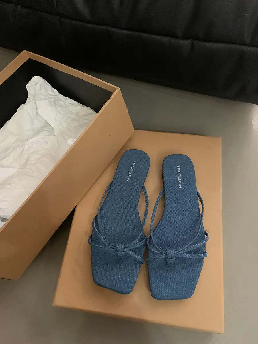 Fairy Elegant Silver Slip Flops Women's 2024 — feature 7