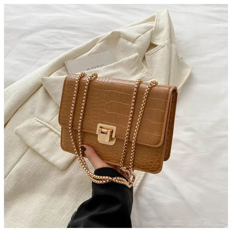 Elegant Latch Chain Crossbody Bag Women 2024 Spring Summer — feature 20