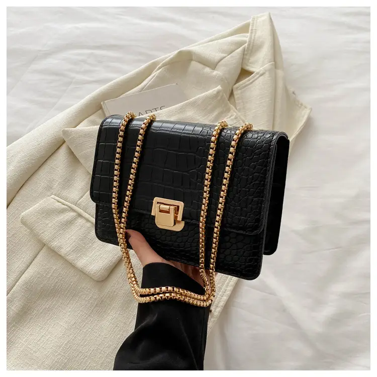 Elegant Latch Chain Crossbody Bag Women 2024 Spring Summer — feature 22