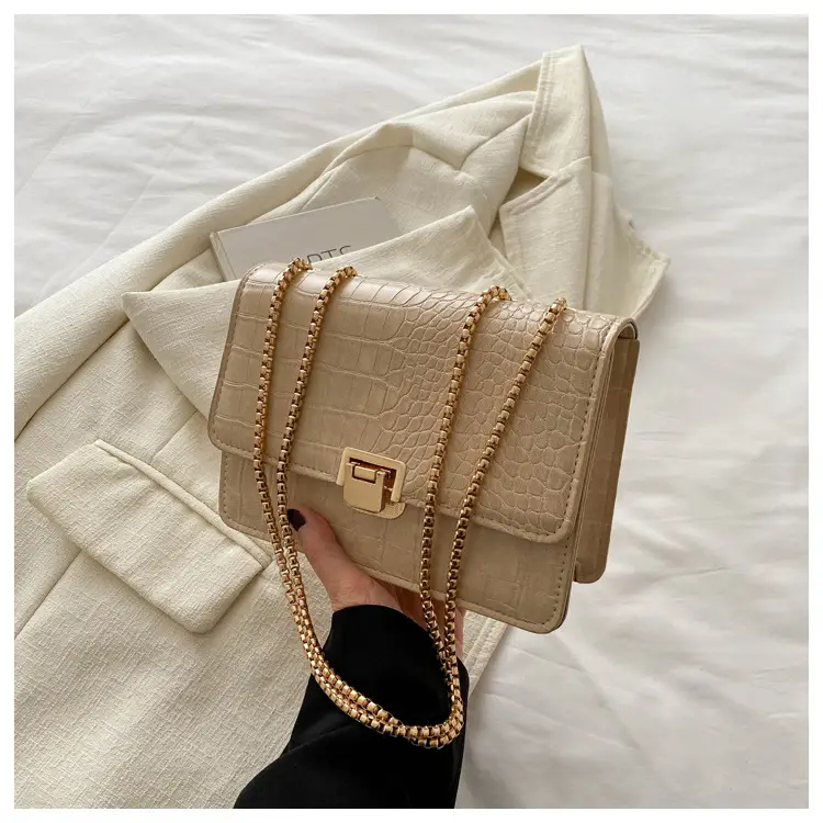 Elegant Latch Chain Crossbody Bag Women 2024 Spring Summer — feature 23