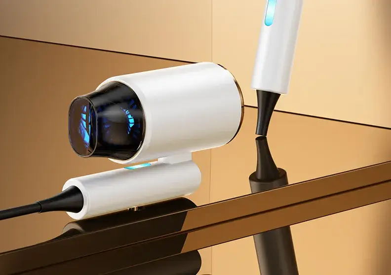 2025 Foldable Hair Dryer with Warm Light & High Wind — feature 2
