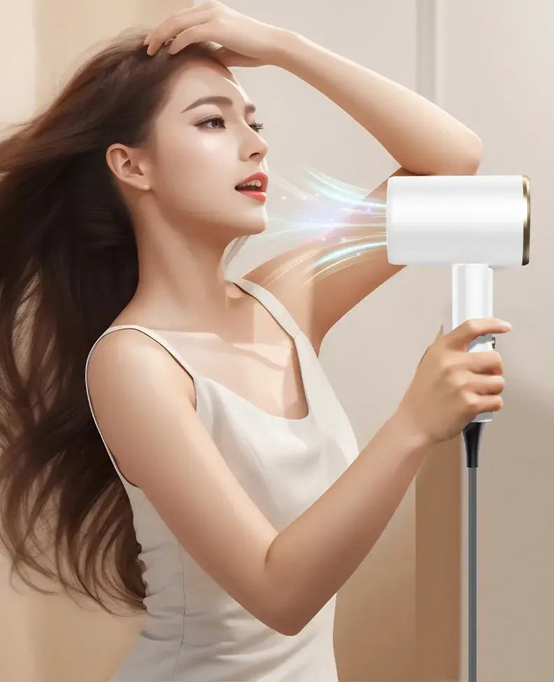 2025 Foldable Hair Dryer with Warm Light & High Wind — feature 20