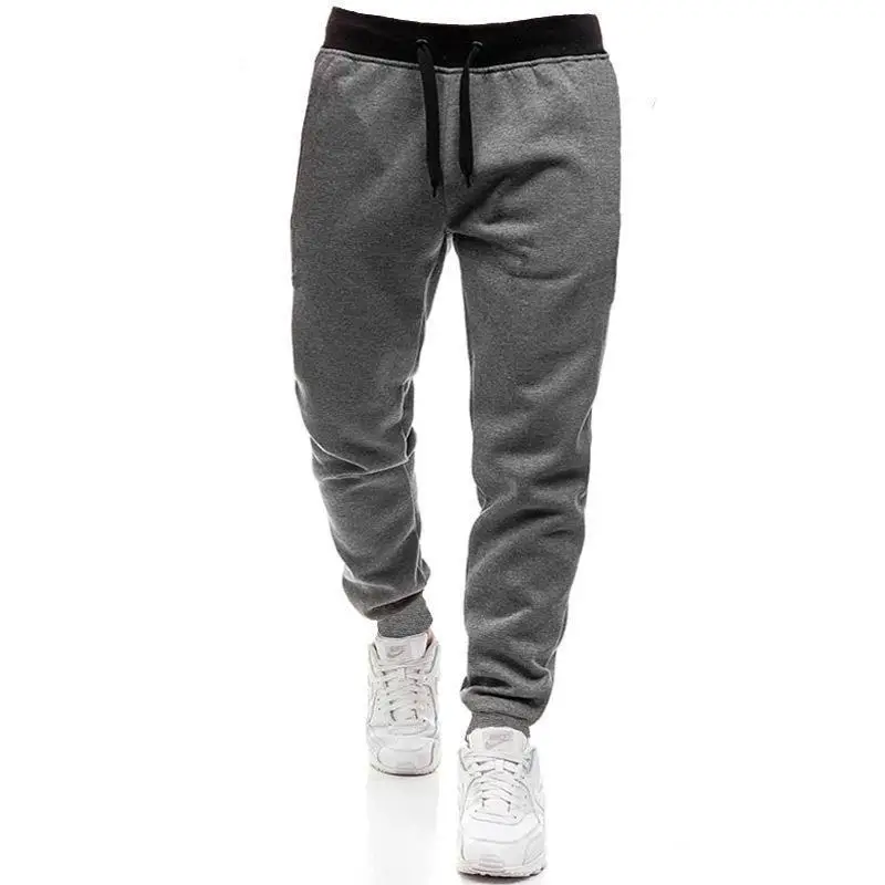 Men's White Loose Toe Cotton Track Pants - Image 2