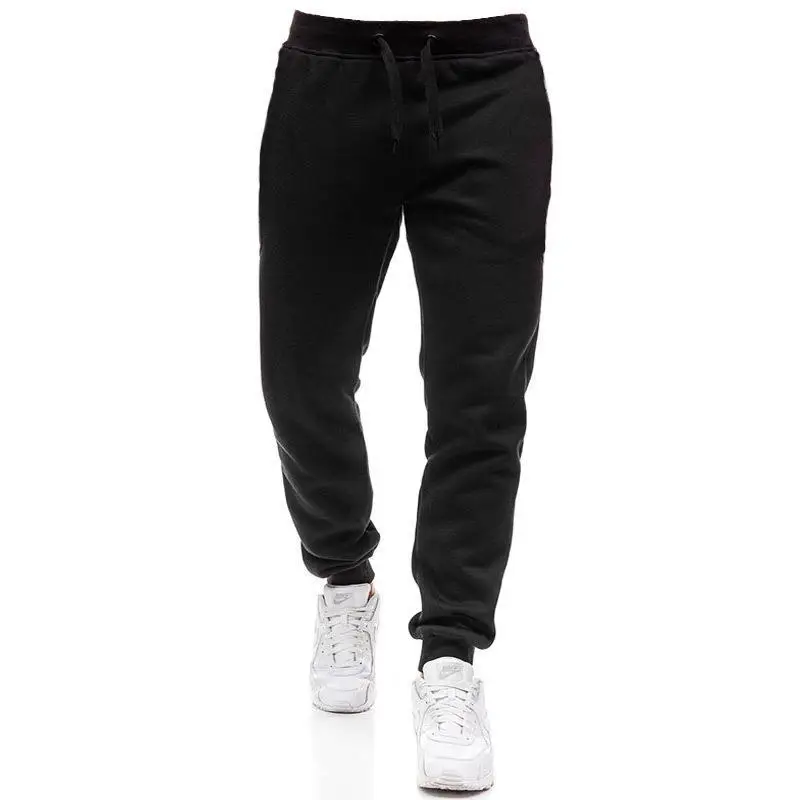 Men's White Loose Toe Cotton Track Pants - Image 3