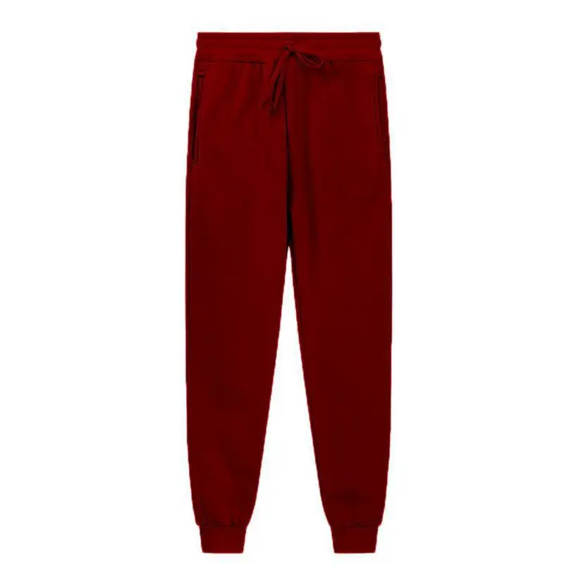 Men's White Loose Toe Cotton Track Pants - Image 12