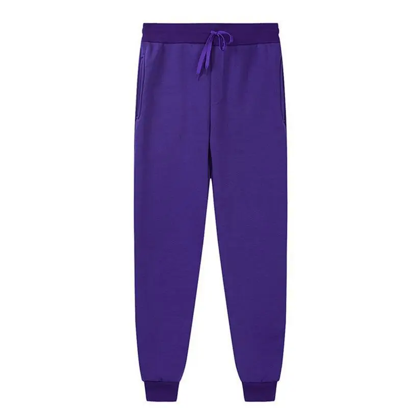 Men's White Loose Toe Cotton Track Pants - Image 8