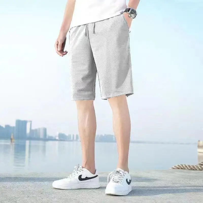 Ice Silk Thin Sports Shorts Men Summer Quick Dry Breathable Pants - Image 6