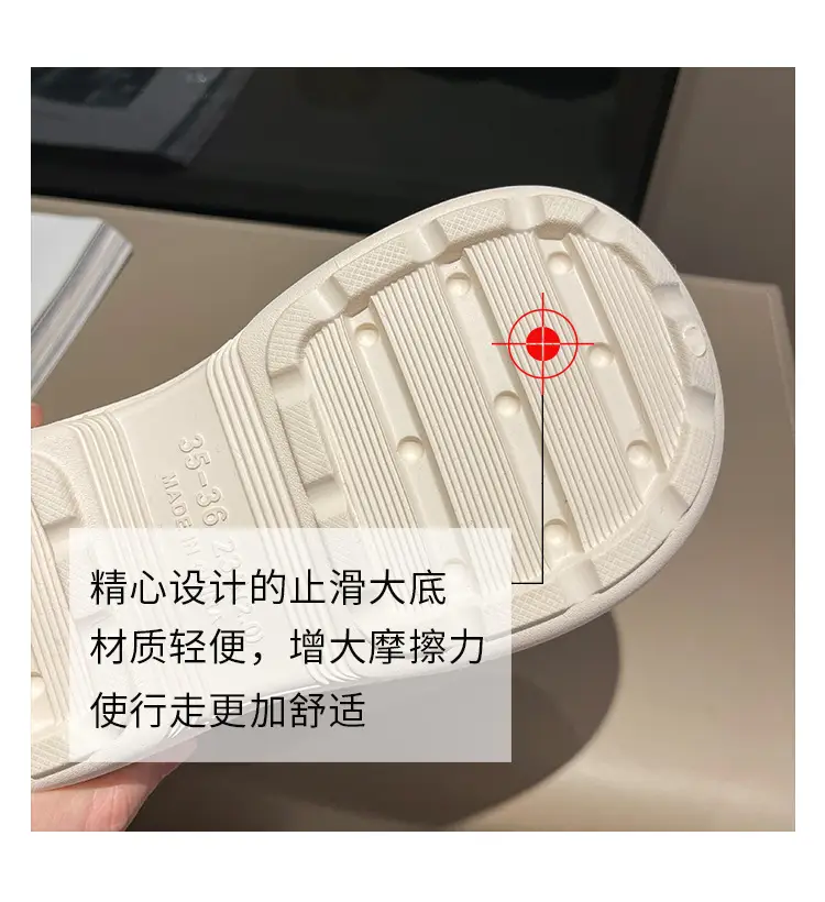 2025 Internet Celebrity Fashion Simple Versatile Ins Rain Boots Women's Mid-Calf Cute Outdoor Thick-Soled Eva Waterproof Rain Boots Wholesale — feature 23