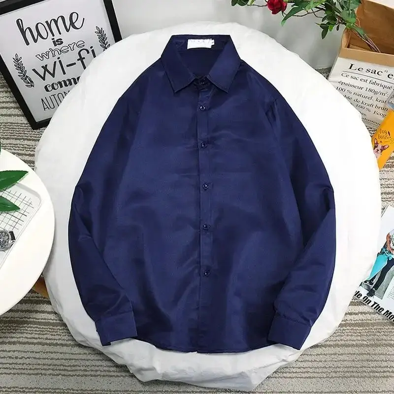 Men's Red Button-Down Shirt for Weddings & Office - Image 28
