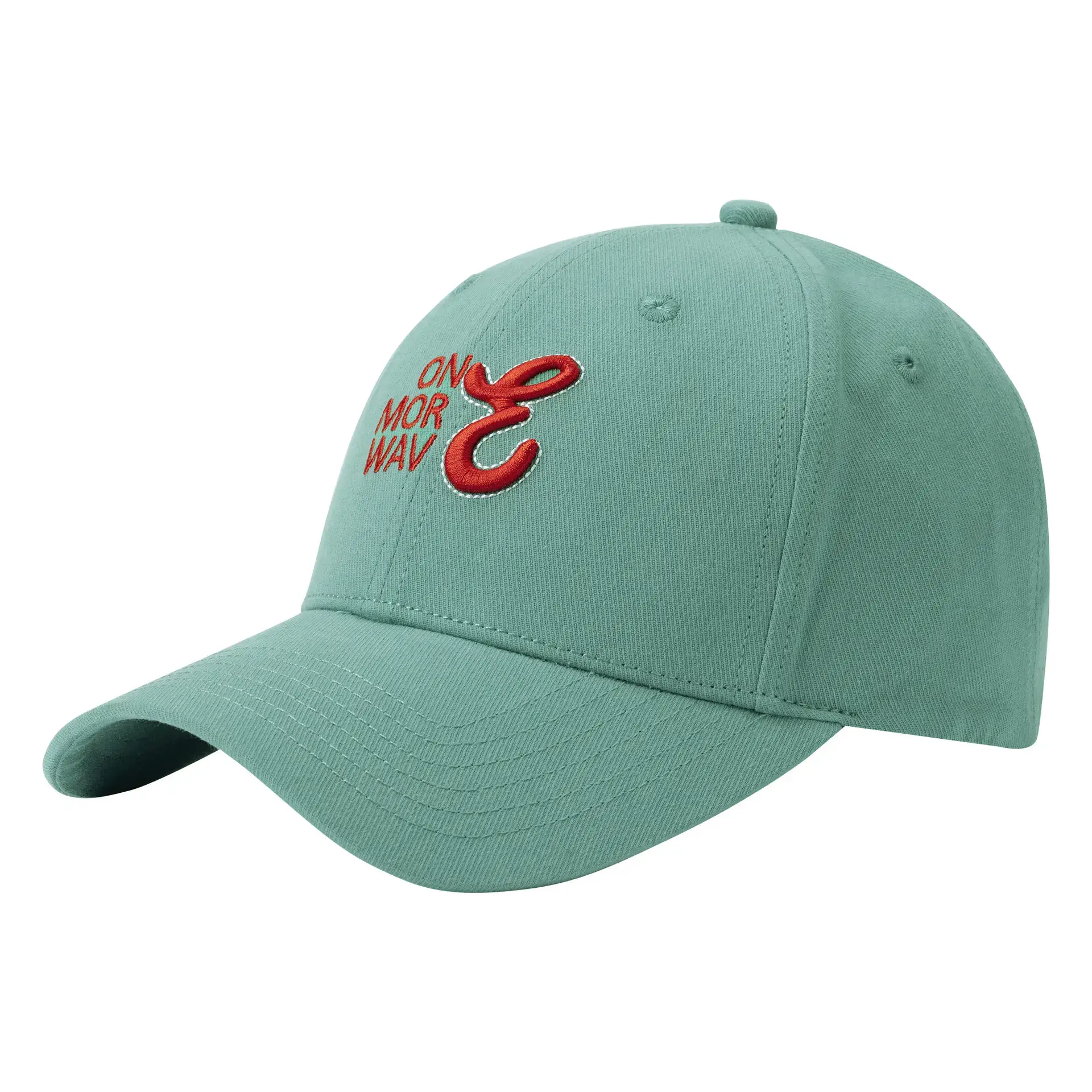Black Korean Embroidered Baseball Cap for Women Summer Wear - Image 3