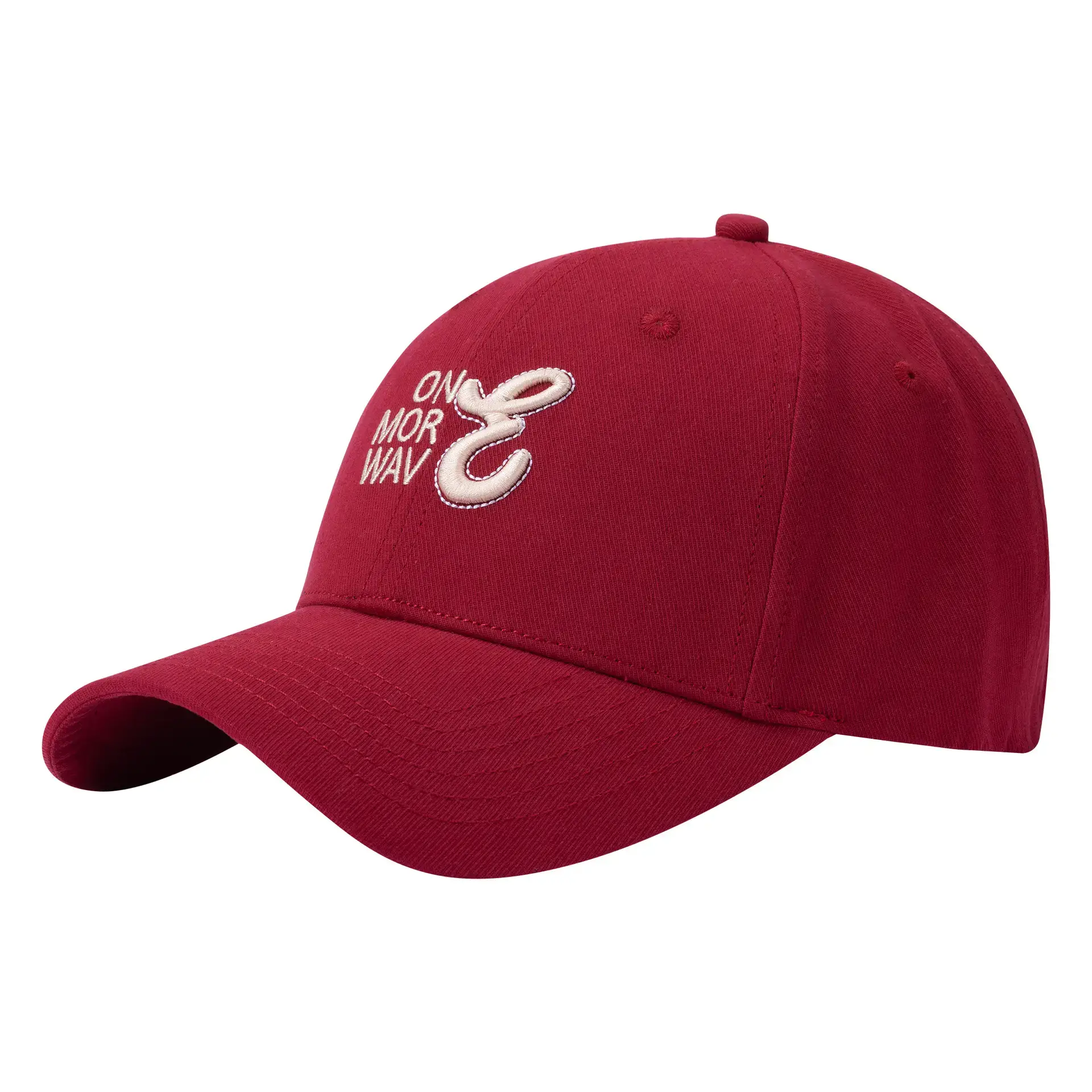 Black Korean Embroidered Baseball Cap for Women Summer Wear - Image 7