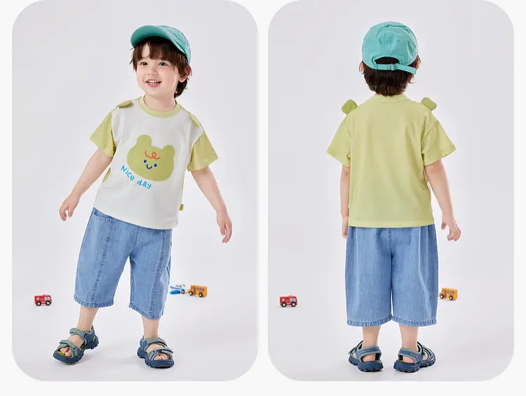 Dudujia Cartoon T-shirt for Boys Summer Wear — feature 11