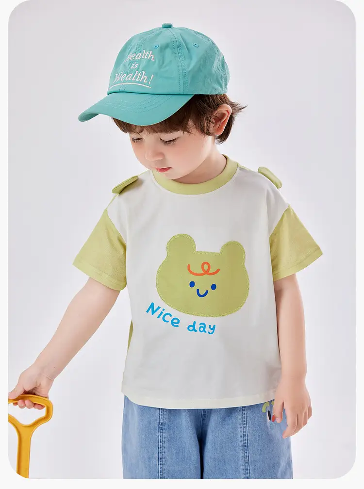 Dudujia Cartoon T-shirt for Boys Summer Wear — feature 12