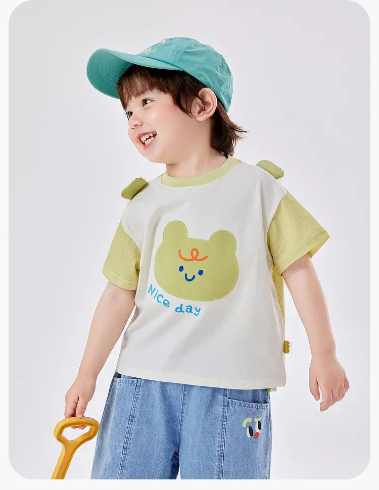 Dudujia Cartoon T-shirt for Boys Summer Wear — feature 14