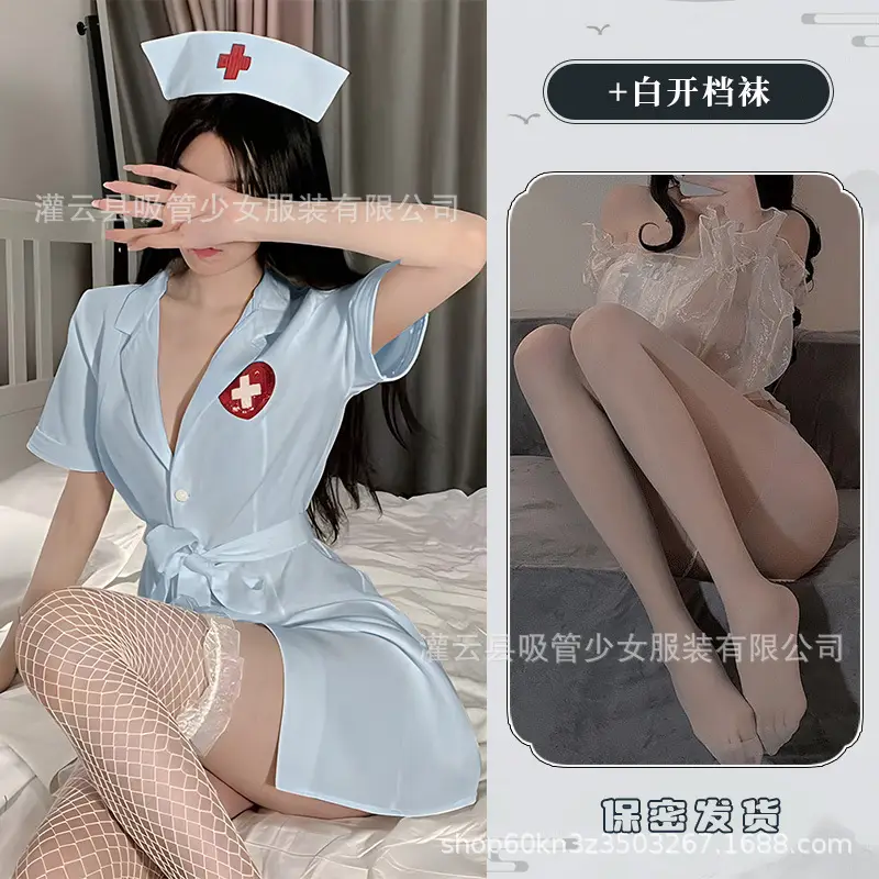 White Bow Belt Slimming Nightgown Dress for Women