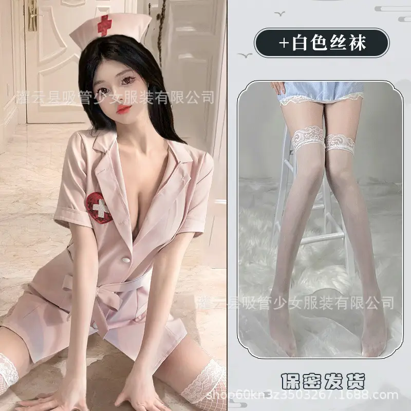 White Bow Belt Slimming Nightgown Dress for Women