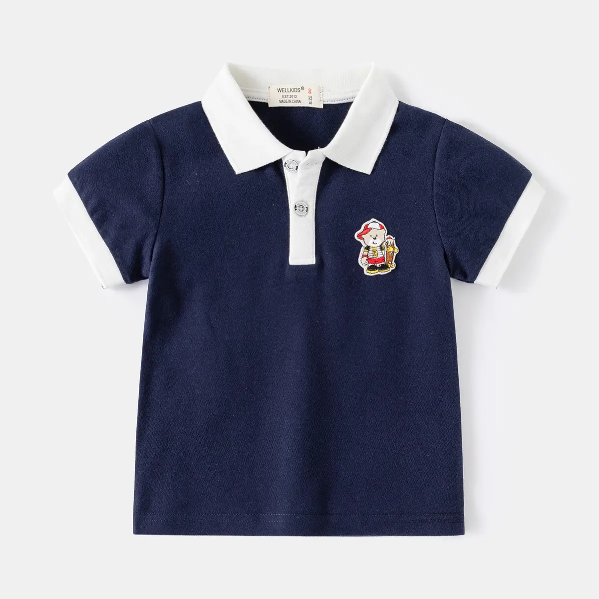 Kids Korean Short Sleeve T-Shirt 2024 - Image 2