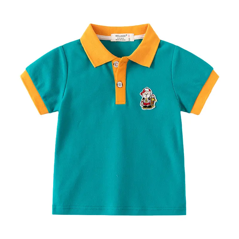 Kids Korean Short Sleeve T-Shirt 2024 - Image 8
